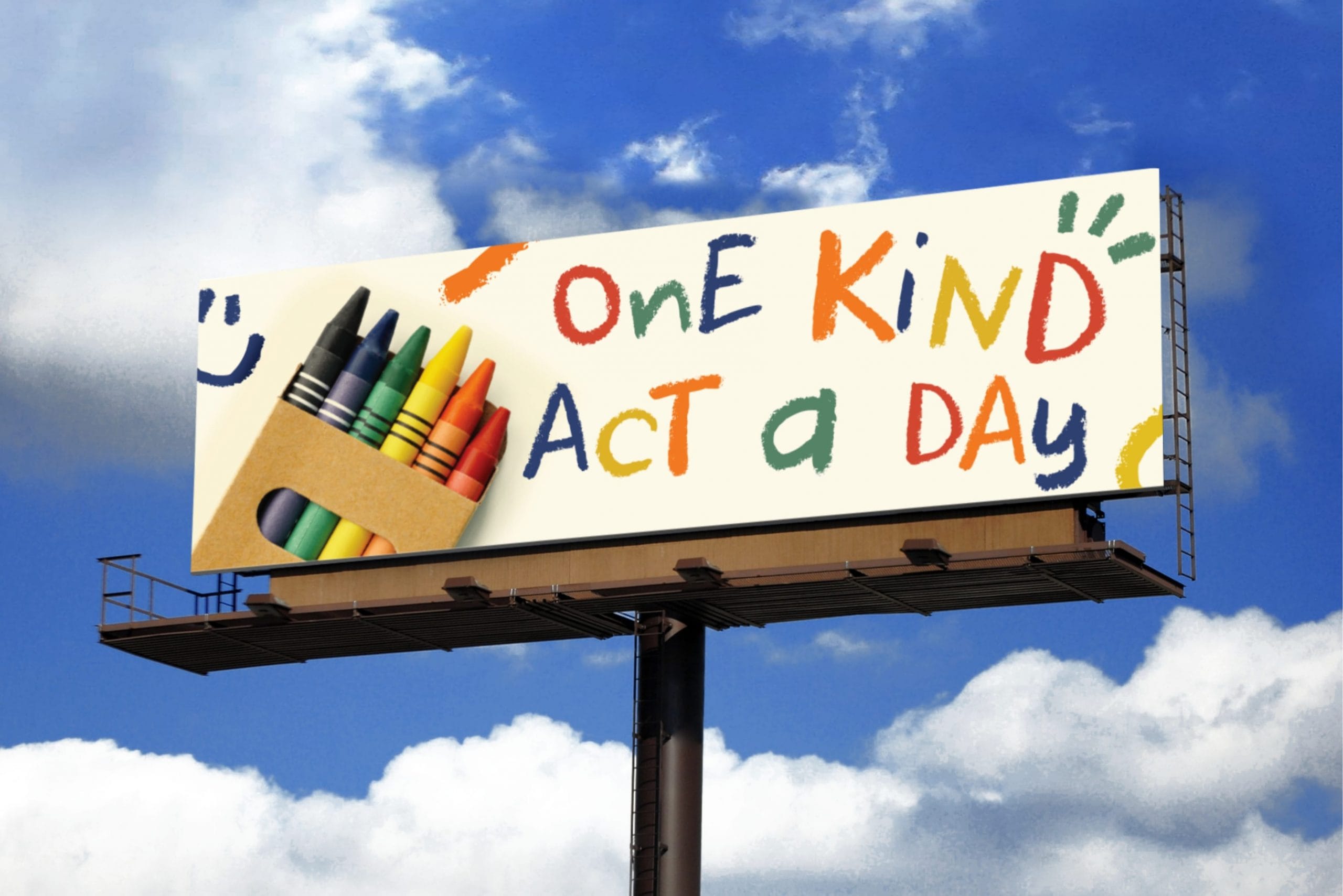 one kind act a day billboard
