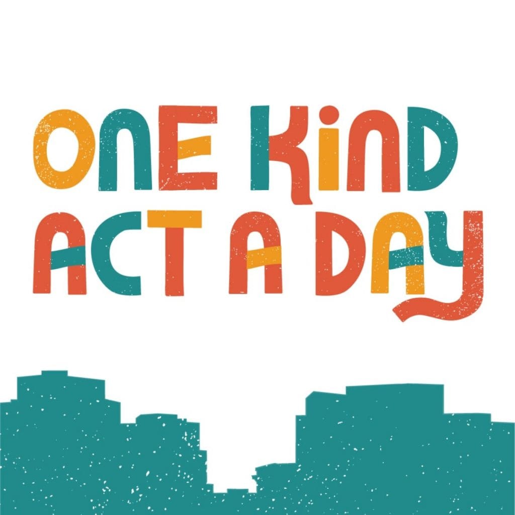 one kind act a day graphic